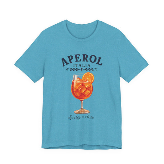 Aperol Italia Vintage Graphic Tee – Retro Spritz Summer Aesthetic Shirt