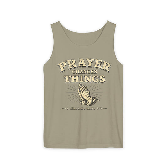 Prayer Changes Things Christian Graphic Tee