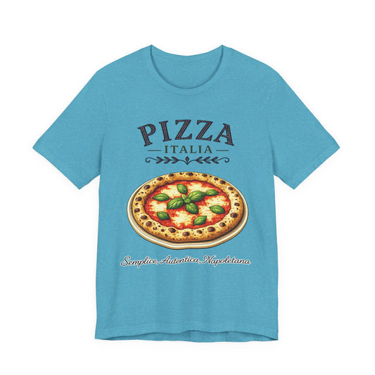 Pizza Italia Vintage Graphic Tee – Classic Neapolitan Style Shirt