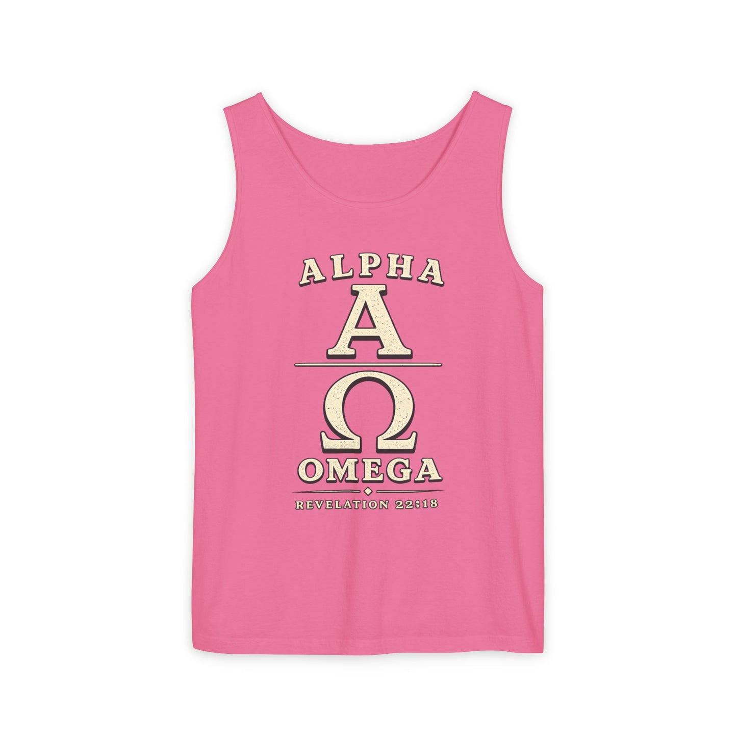 Alpha Omega Christian Graphic Tank