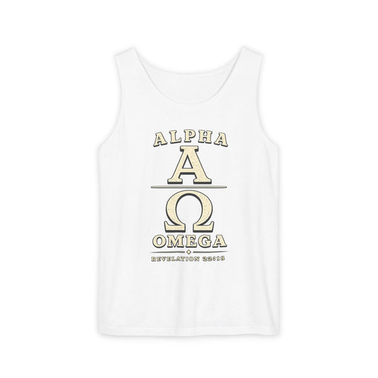 Alpha Omega Christian Graphic Tank