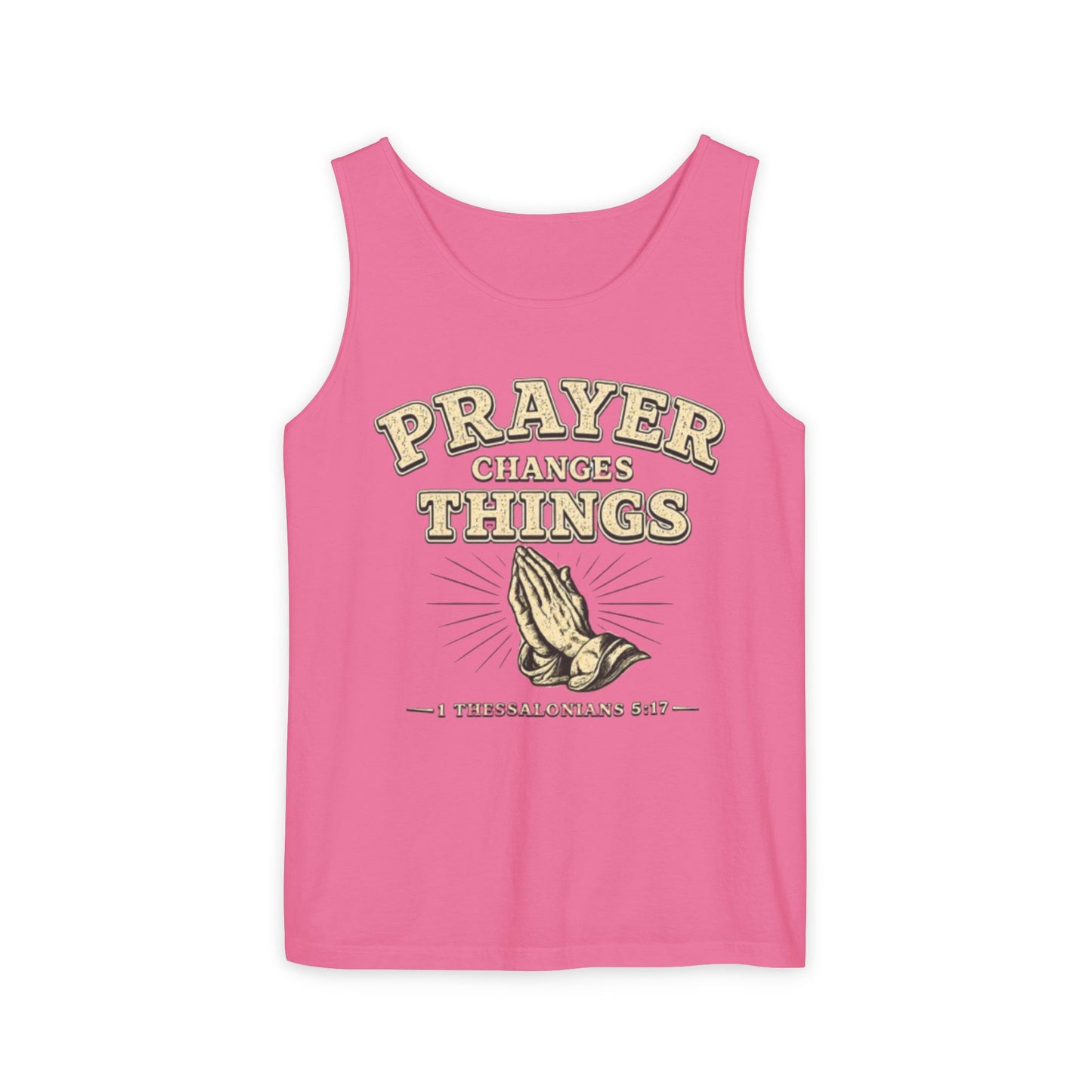 Prayer Changes Things Christian Graphic Tee