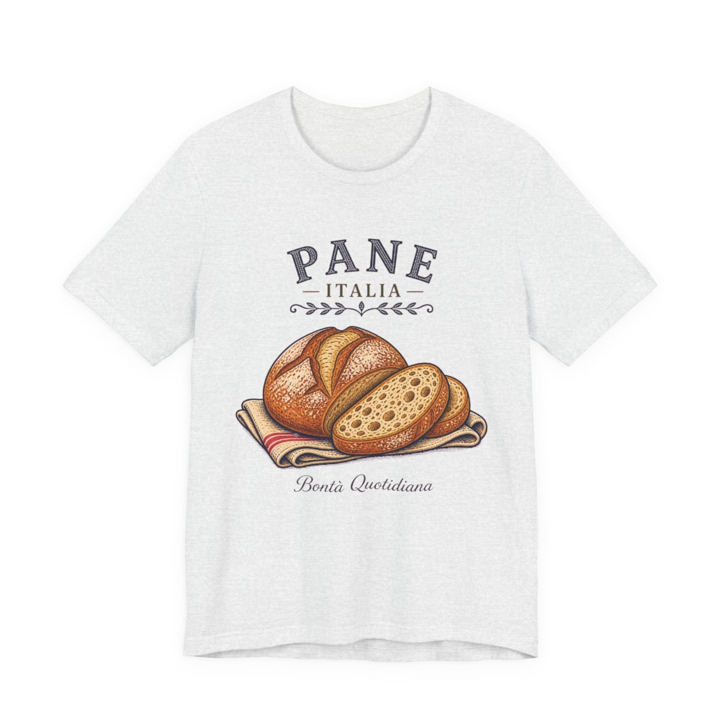 Pane Italia Vintage Graphic Tee – Rustic Italian Bread Aesthetic Shirt