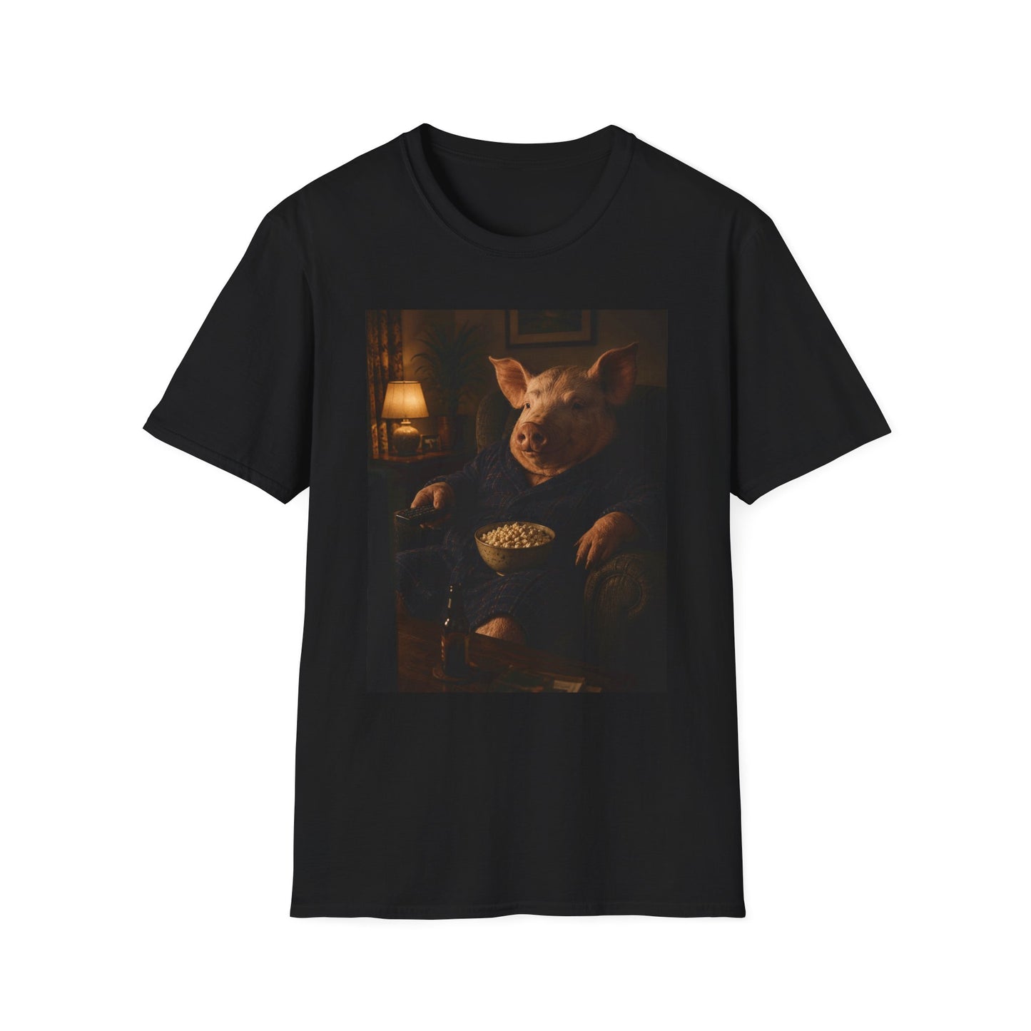 Movie Night Pig Tee
