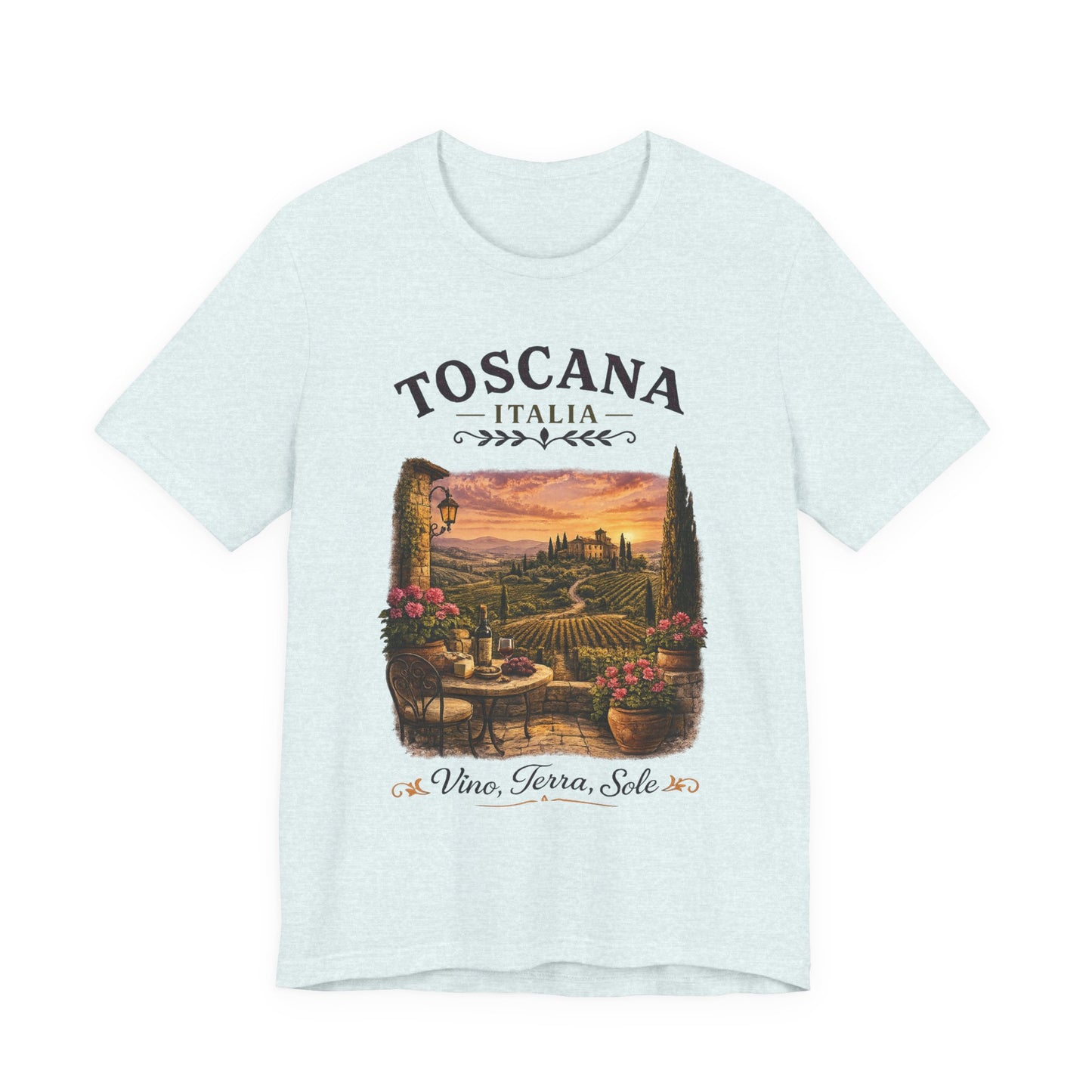 Toscana Italia Vintage Graphic Tee – Rustic Tuscan Wine Country Shirt