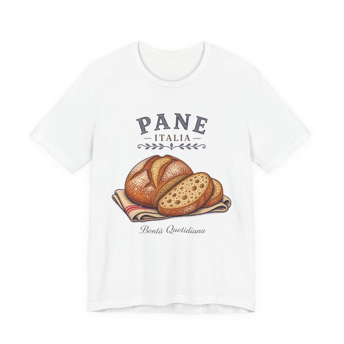 Pane Italia Vintage Graphic Tee – Rustic Italian Bread Aesthetic Shirt