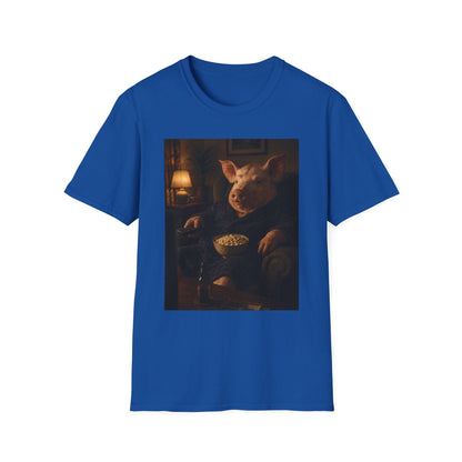 Movie Night Pig Tee