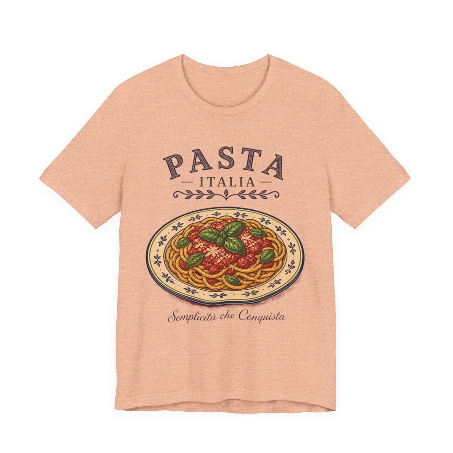 Pasta Italia Vintage Graphic Tee – Classic Italian Food Aesthetic Shirt