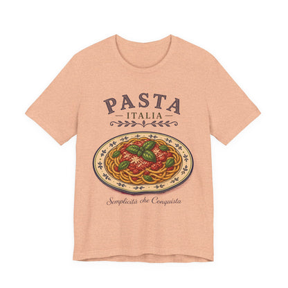 Pasta Italia Vintage Graphic Tee – Classic Italian Food Aesthetic Shirt