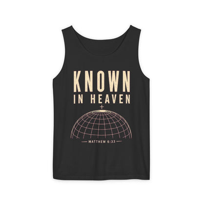 Known In Heaven Christian Graphic Tank