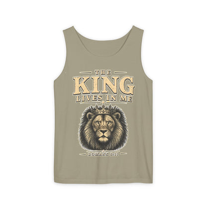 The King Lives In Me Christian Graphic Tank