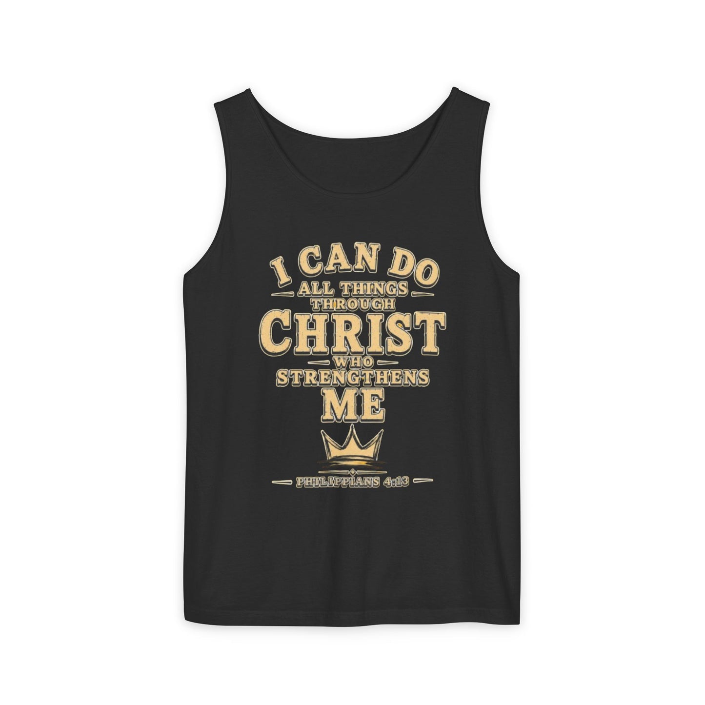 I Can Do All Things Christian Graphic Tank