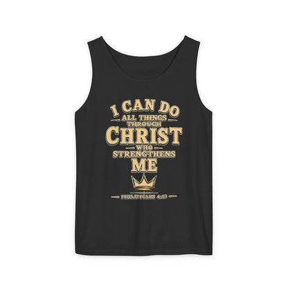 I Can Do All Things Christian Graphic Tank