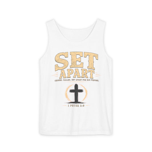 Set Apart Christian Graphic Tank