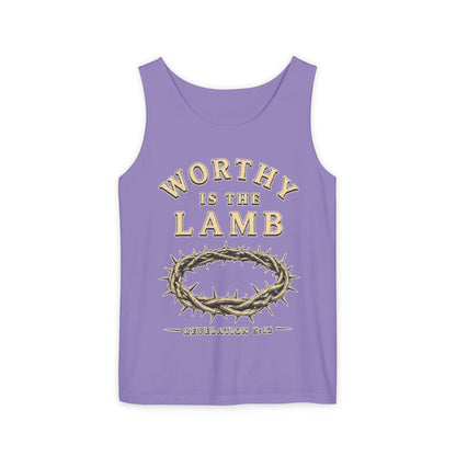Worthy Is The Lamb Christian Graphic Tank