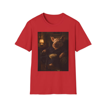 Movie Night Pig Tee