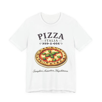 Pizza Italia Vintage Graphic Tee – Classic Neapolitan Style Shirt