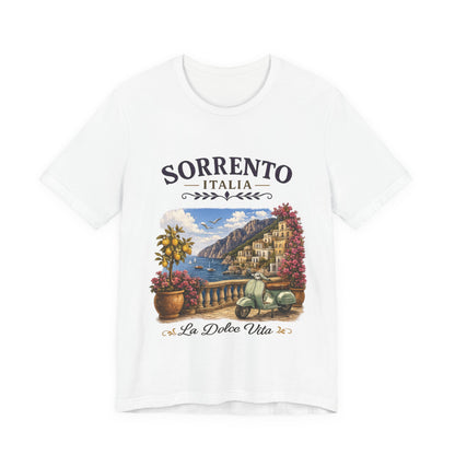 Sorrento Italia Vintage Graphic Tee – La Dolce Vita Lemon Coast Shirt
