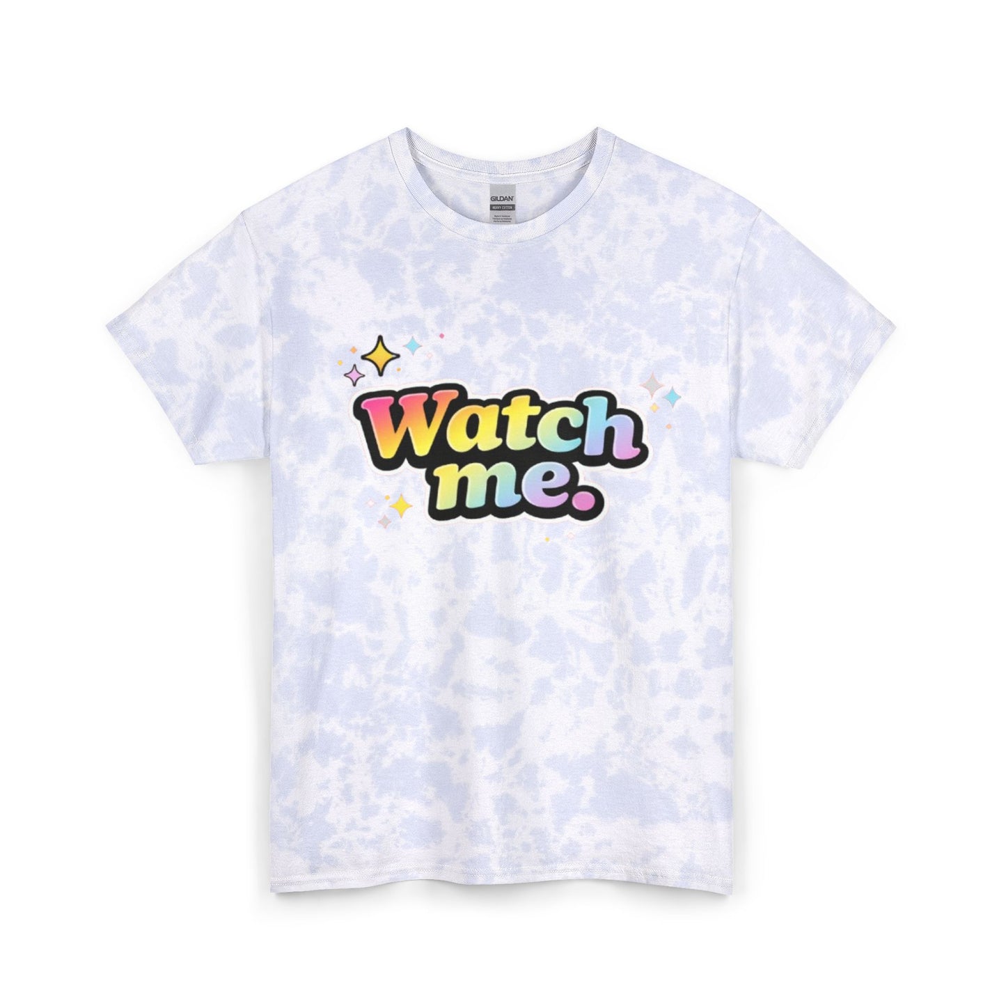 "Watch Me" Tie-Dye Retro Graphic Tee