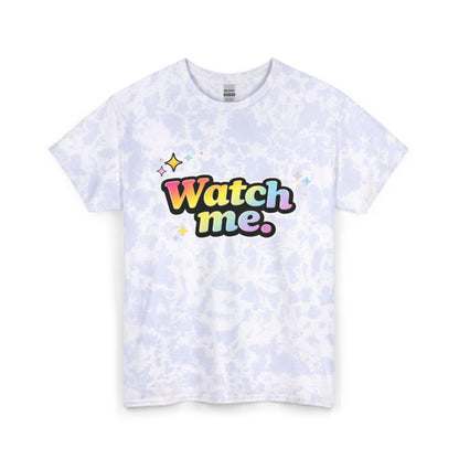 "Watch Me" Tie-Dye Retro Graphic Tee