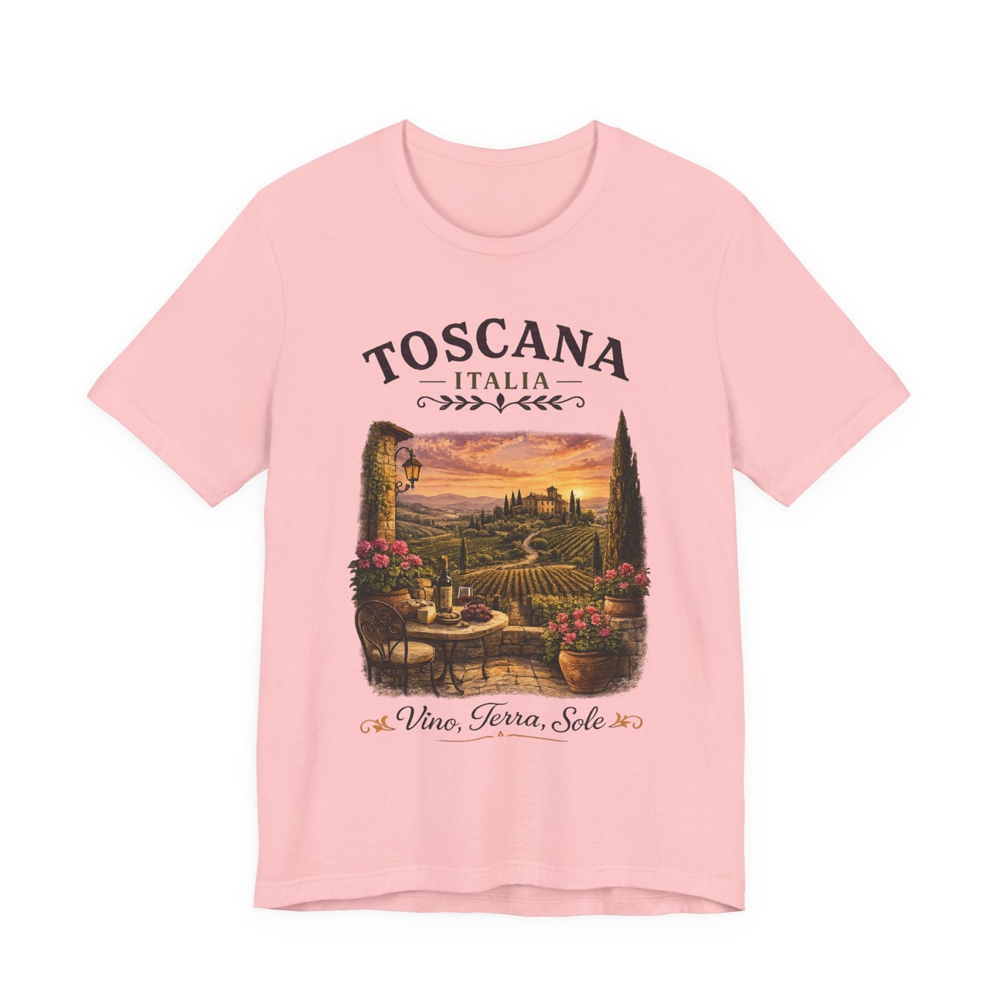 Toscana Italia Vintage Graphic Tee – Rustic Tuscan Wine Country Shirt