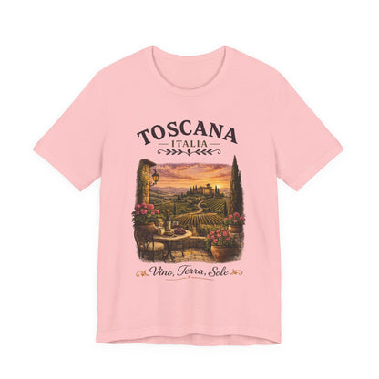 Toscana Italia Vintage Graphic Tee – Rustic Tuscan Wine Country Shirt