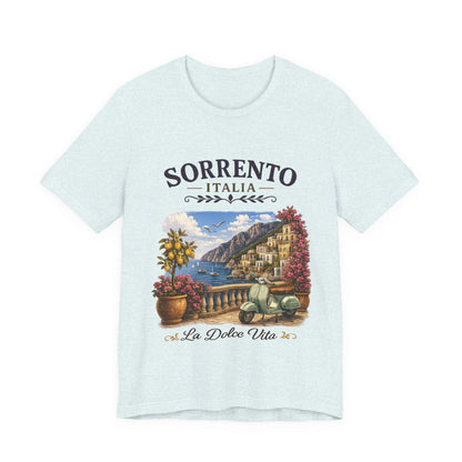Sorrento Italia Vintage Graphic Tee – La Dolce Vita Lemon Coast Shirt