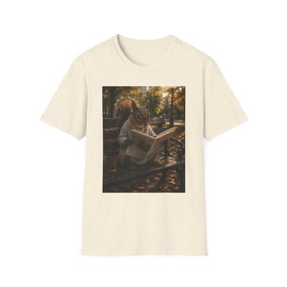 Morning News Squirrel Tee