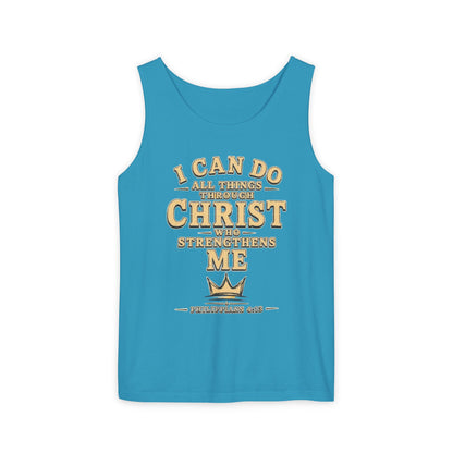 I Can Do All Things Christian Graphic Tank