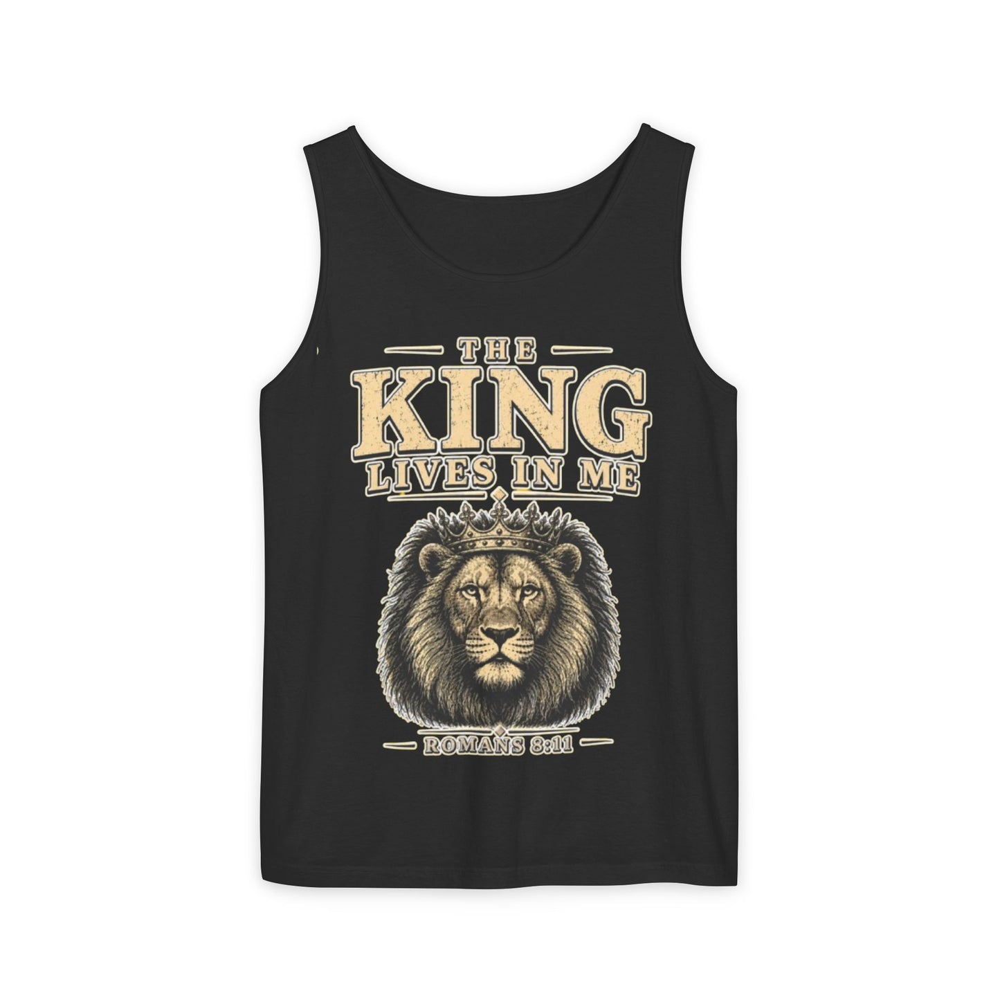 The King Lives In Me Christian Graphic Tank