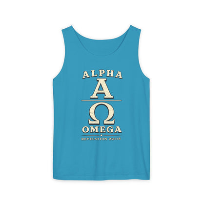 Alpha Omega Christian Graphic Tank