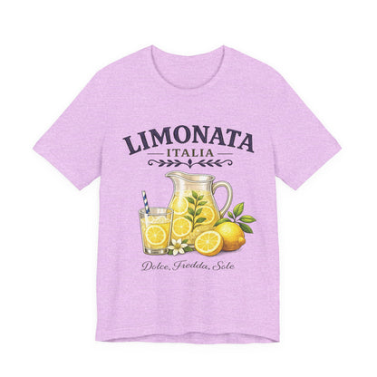 Limonata Italia Vintage Graphic Tee – Fresh Italian Lemon Aesthetic Shirt