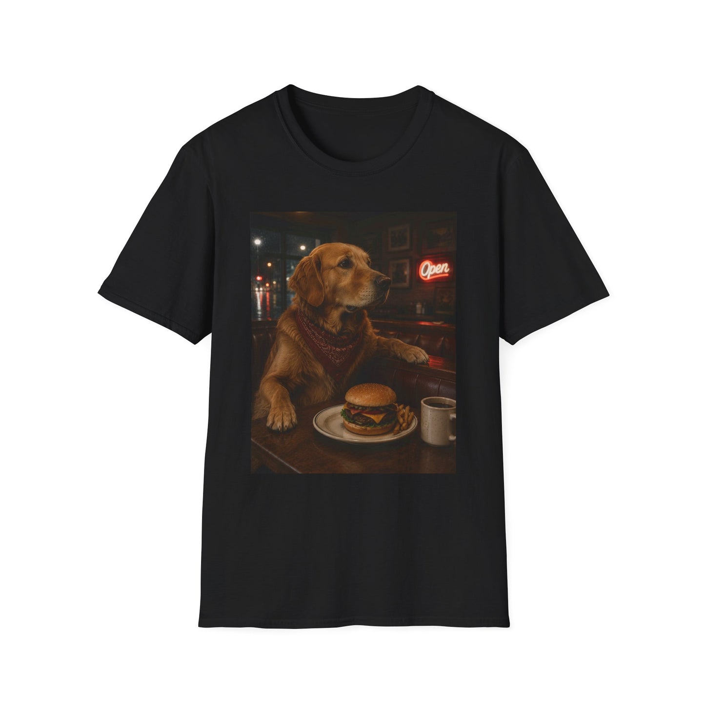 Late Night Diner Dog Tee