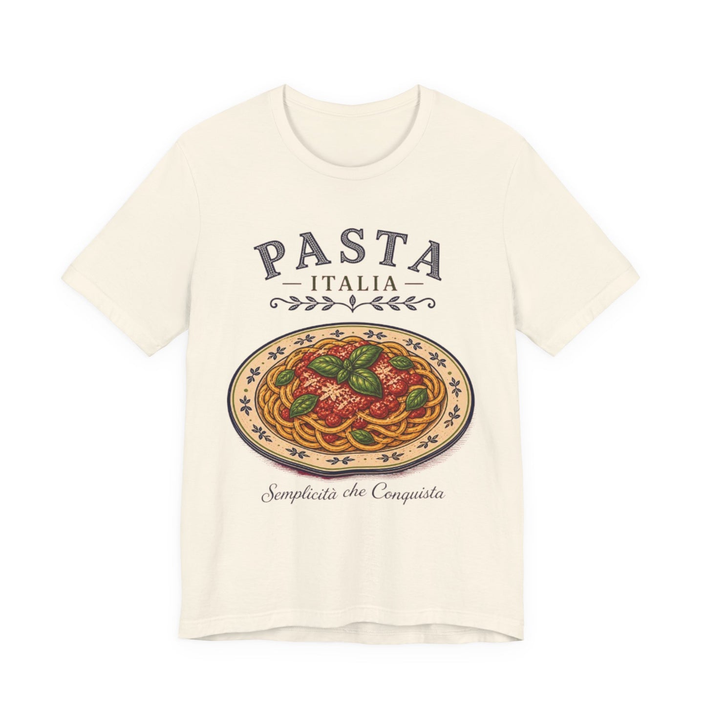 Pasta Italia Vintage Graphic Tee – Classic Italian Food Aesthetic Shirt