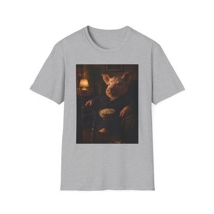 Movie Night Pig Tee