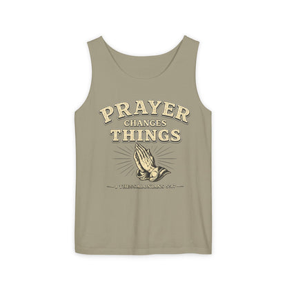 Prayer Changes Things Christian Graphic Tee