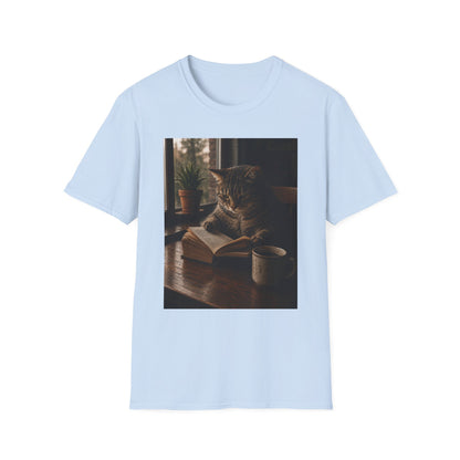 Bookstore Cat Tee