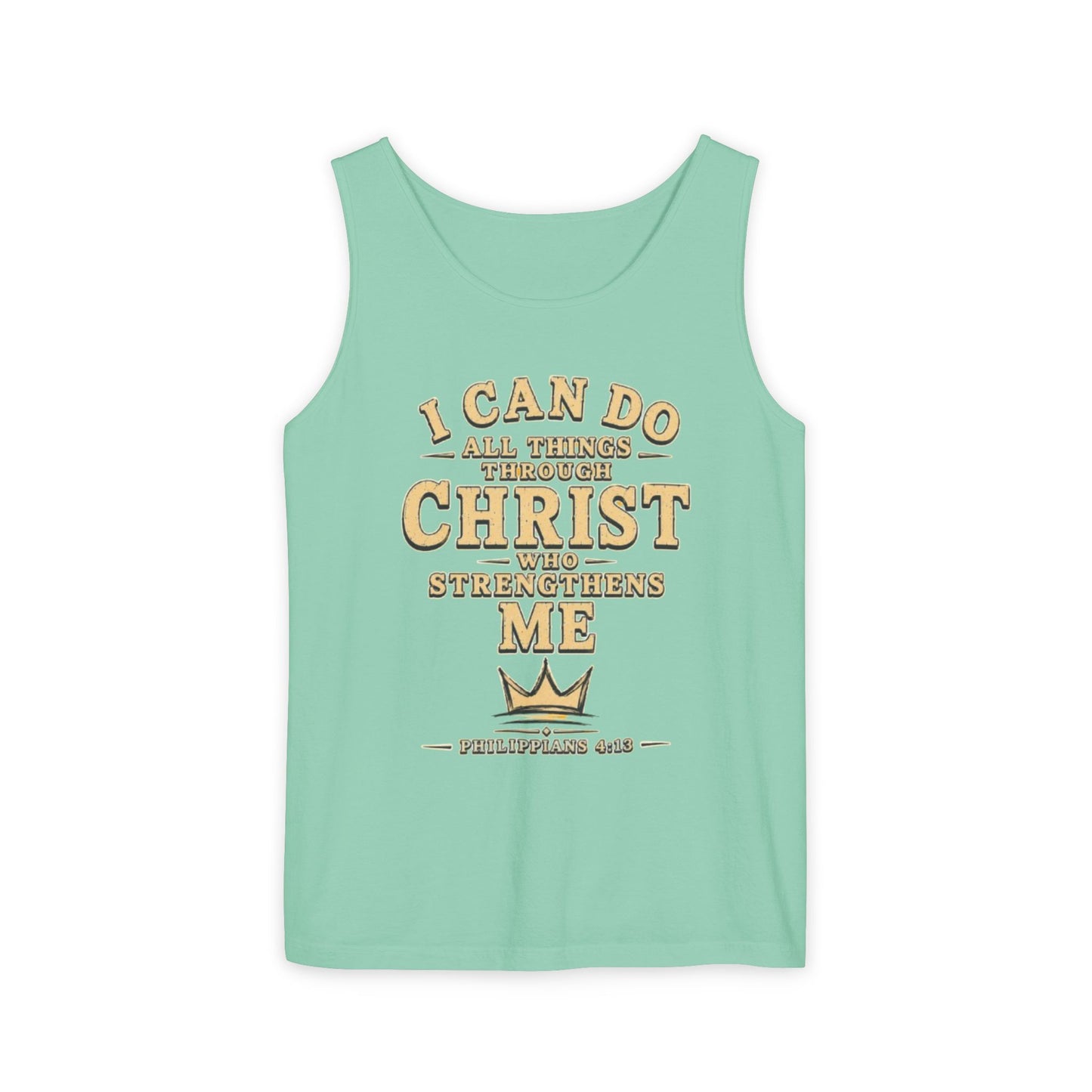 I Can Do All Things Christian Graphic Tank