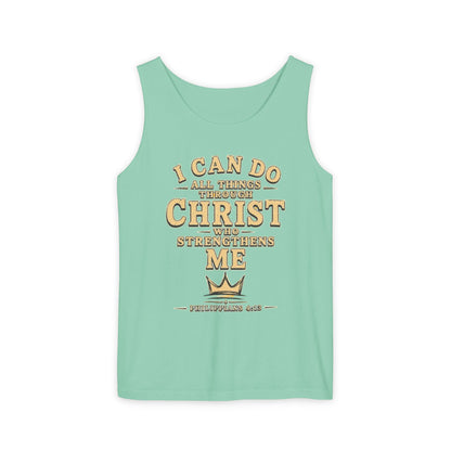I Can Do All Things Christian Graphic Tank