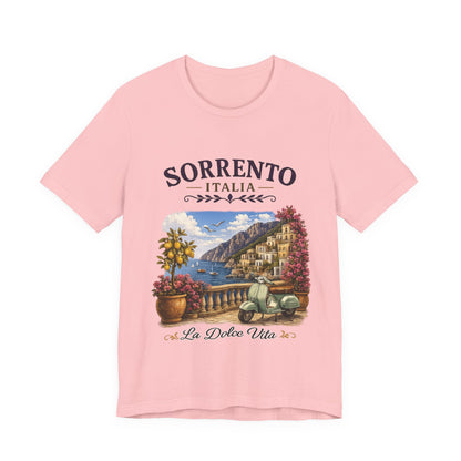 Sorrento Italia Vintage Graphic Tee – La Dolce Vita Lemon Coast Shirt