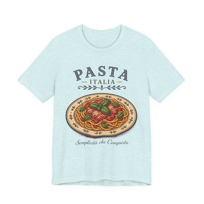 Pasta Italia Vintage Graphic Tee – Classic Italian Food Aesthetic Shirt