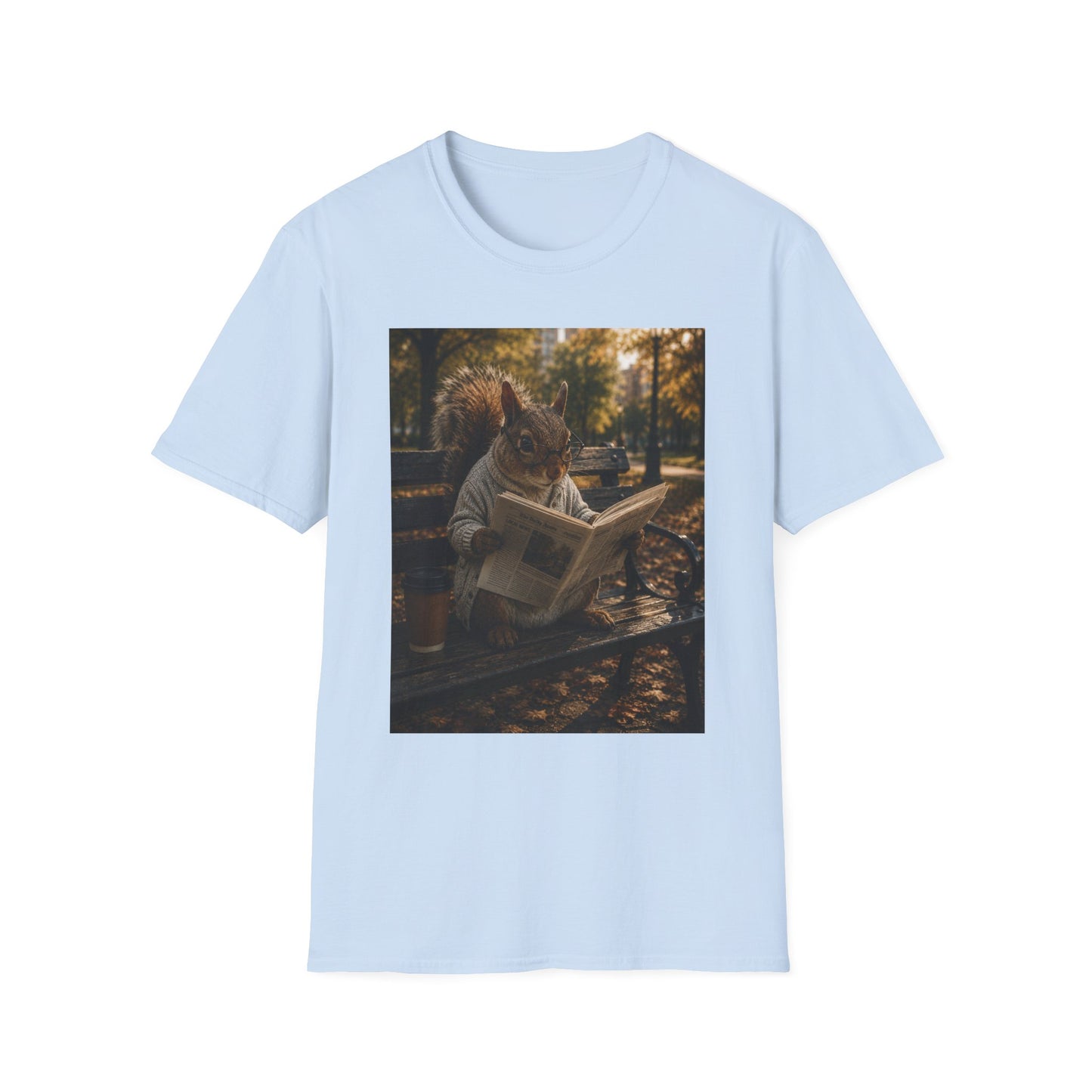 Morning News Squirrel Tee