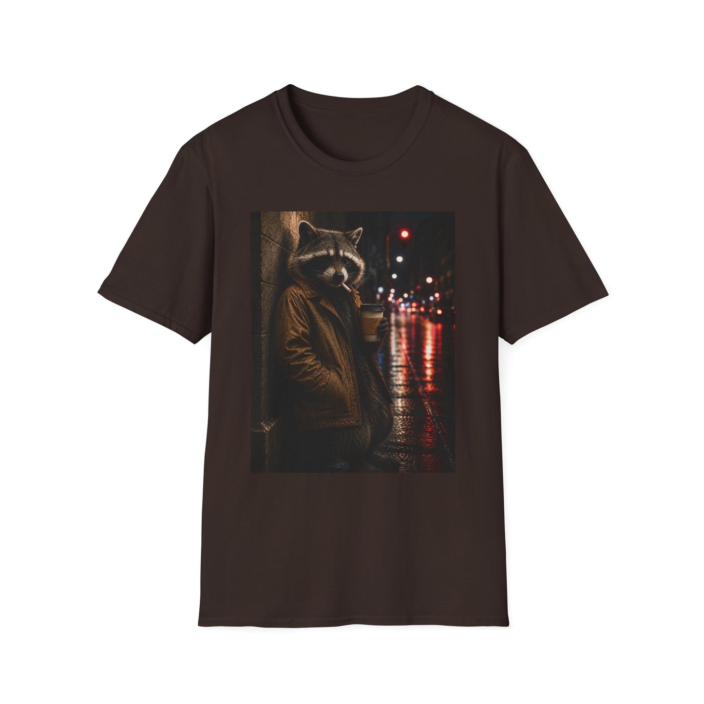 Midnight Walk Raccoon Tee