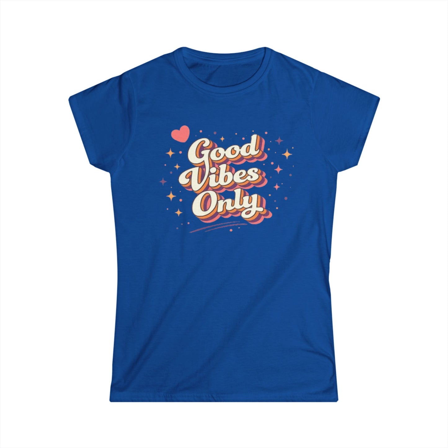 "Good Vibes Only" Cute Women's Tee