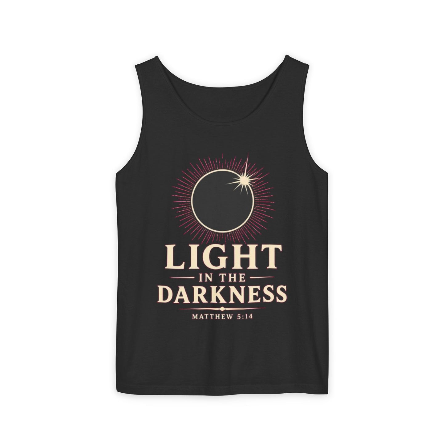 Light In The Darkness Christian Graphic Tank