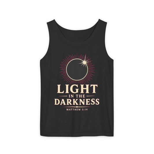 Light In The Darkness Christian Graphic Tank