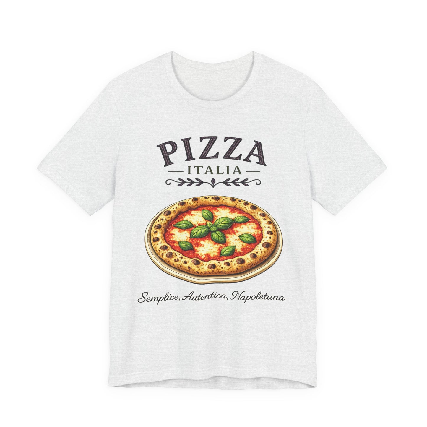 Pizza Italia Vintage Graphic Tee – Classic Neapolitan Style Shirt