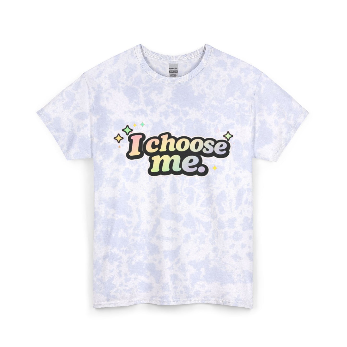 "I Choose Me" Tie-Dye Retro Graphic Tee