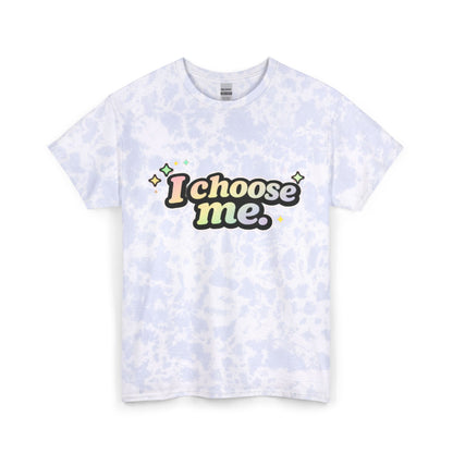 "I Choose Me" Tie-Dye Retro Graphic Tee