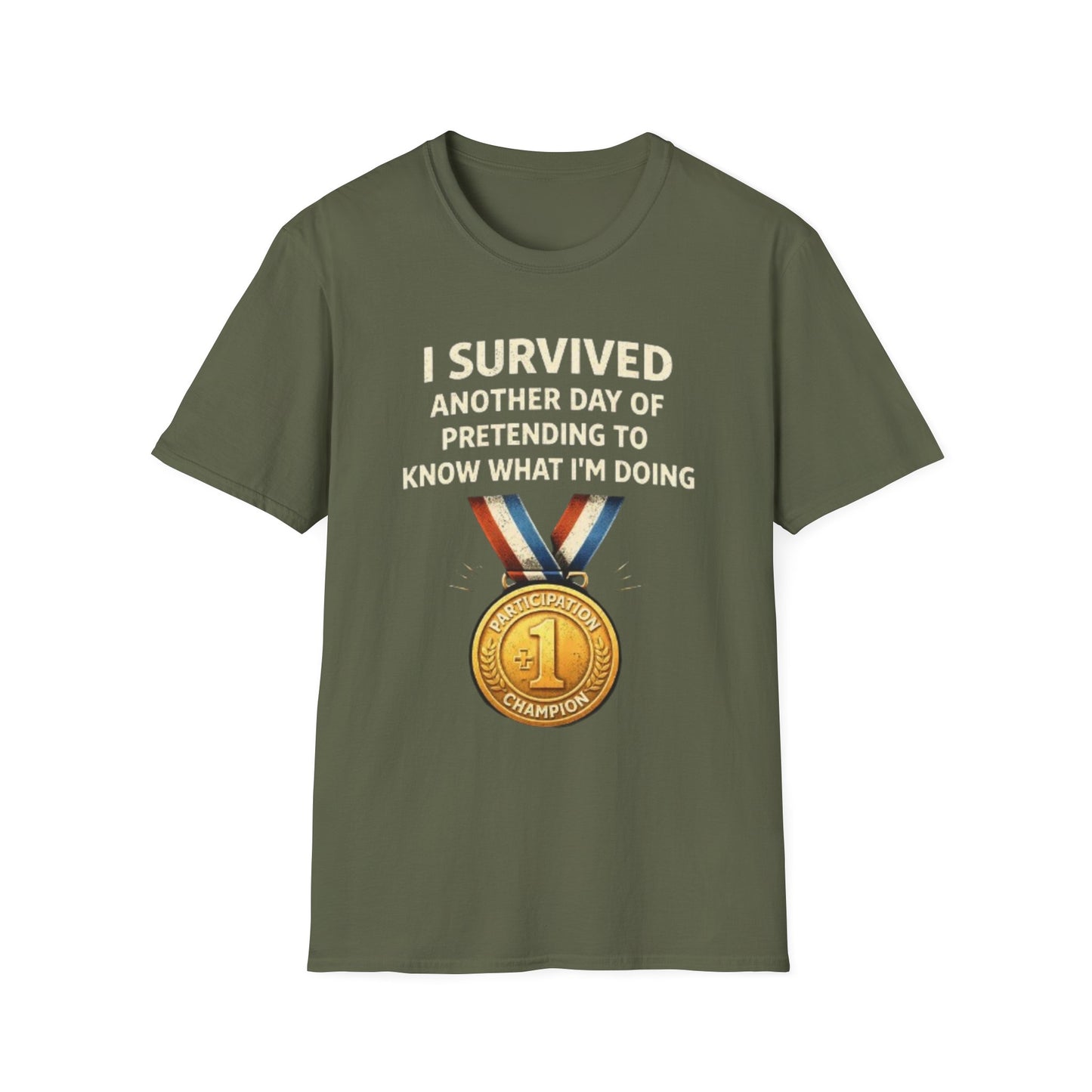 "I Survived Another Day..." Funny Graphic Tee